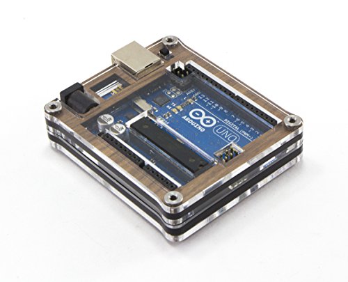 Arduino Uno Zebra Case (Walnut)