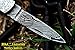 DKC Knives (21 5/18) DKC-37-OW VICTORIAN Damascus Folding Pocket Knife Olive Wood 7.75