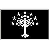 Fyon Large Gondors flag from J. R. R. Tolkiens Middle-earth Flag 3X5Ft