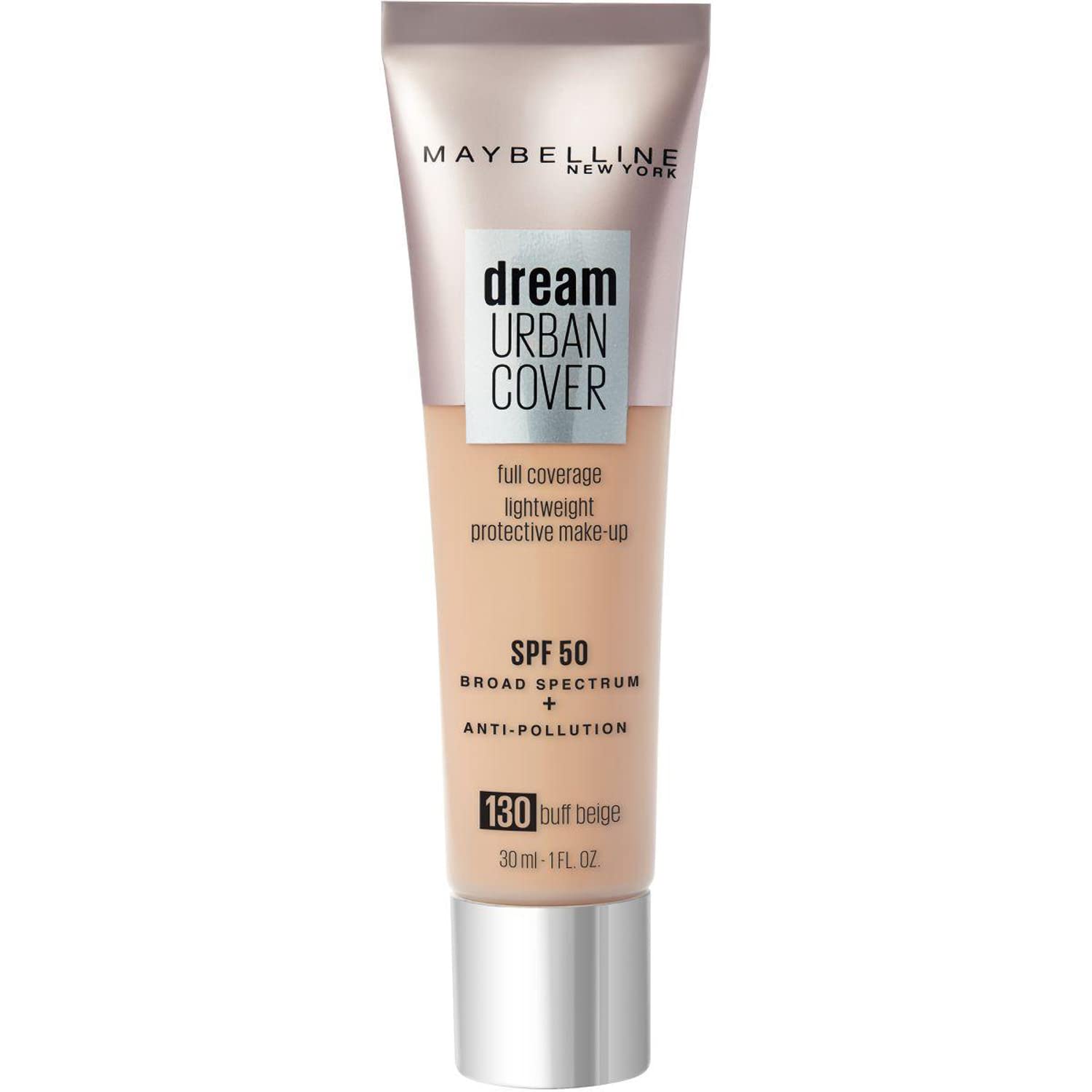 Maybelline Make-Up Maybelline Dream Urban Cover All-In-One Protective Makeup, 130 Buff Beige