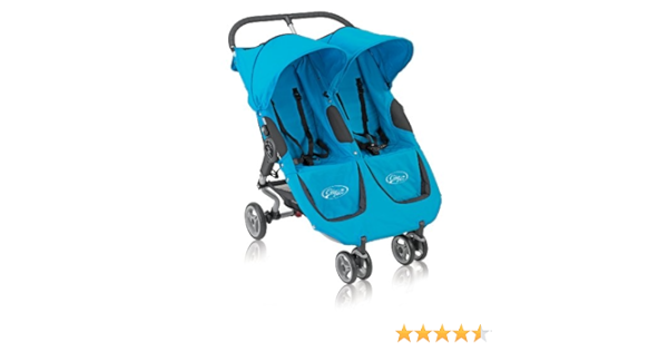 city micro double stroller
