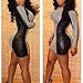 O-Neck Raglan Sleeve Pu Leather Polyester Patchwork Bodycon Clubwear Dress
