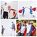 Kids Superhero Capes and Masks Dress Up Costume for Girls Boys Superhero Birthday Party Favors,10 Bulk Pack