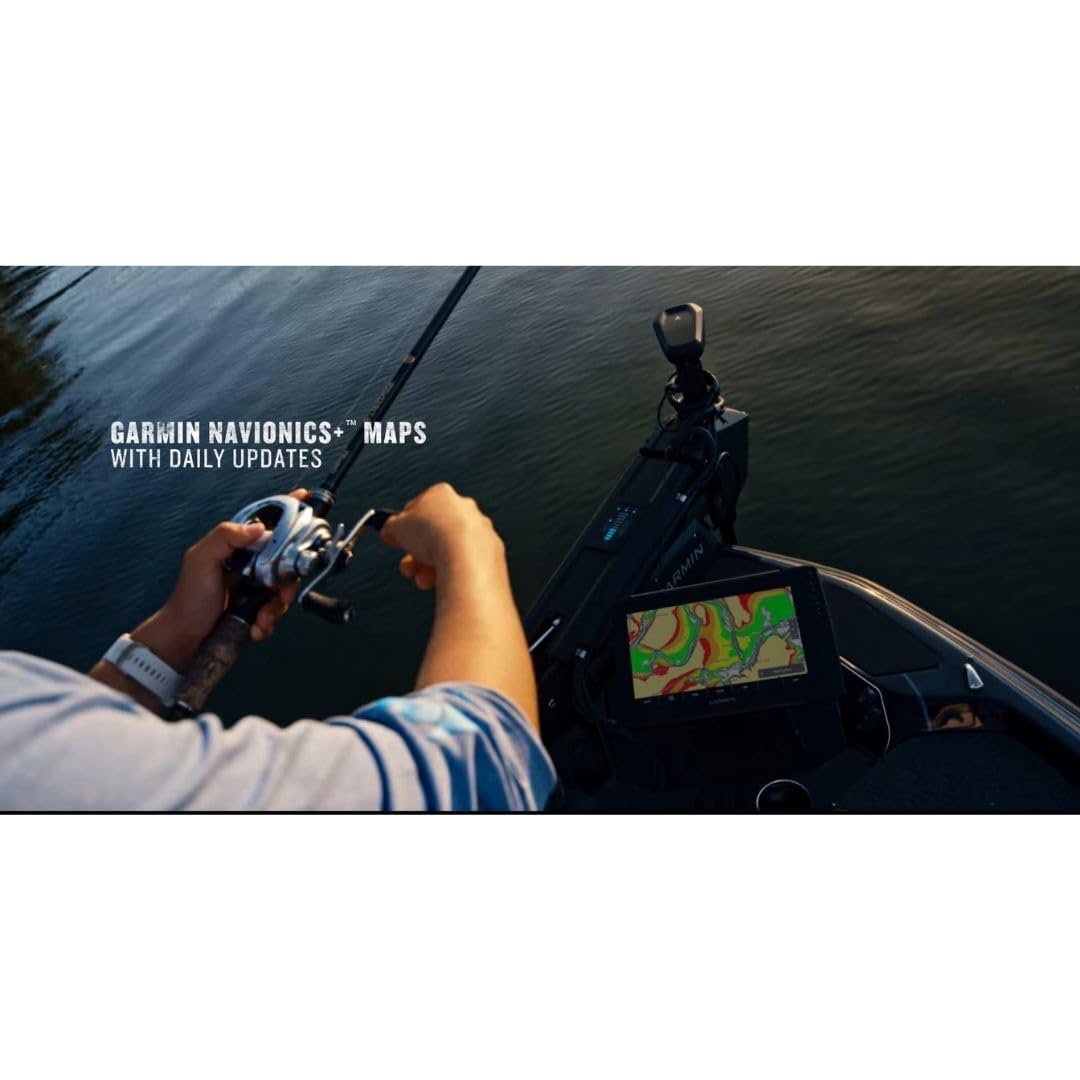 Garmin ECHOMAP Ultra 2 12-Inch 126sv Chartplotter with Garmin Navionics Plus Mapping and LiveScope Live-Scanning Sonar (Black)