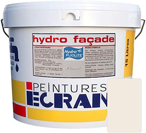 Peinture Professionnelle Hydro Pliolite Protection Et Decoration Facades Exterieures Hydro Facade 15 Litres Ton Pierre Amazon Fr Bricolage