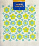 Swedish Dishcloth - Flower Power Aqua