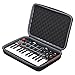 XANAD Hard Protective Case for Akai Professional MPK Mini MKII & MK3 & MPK Mini Play | 25-Key Ultra-Portable USB MIDI Drum Pad & Keyboard Controller