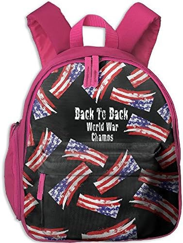 Back To Back World War Champs Kids School Backpack Travel Bookbag