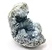 Crystal Allies Specimens: Natural Blue Celestite Crystal Cluster from Madagascar - 1lb to 2lbs