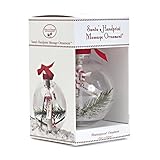 Child to Cherish Snow Globe Hand Print Ornament Kit