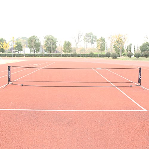 Aoneky Mini Portable Tennis Net for Driveway Kids Soccer Tennis Net