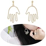 Human Face Dangle Earrings Drop Hoops Studs Cuffs Ear Wrap Pin Vine Dangling Hollow Out Charms Jewelry Hand