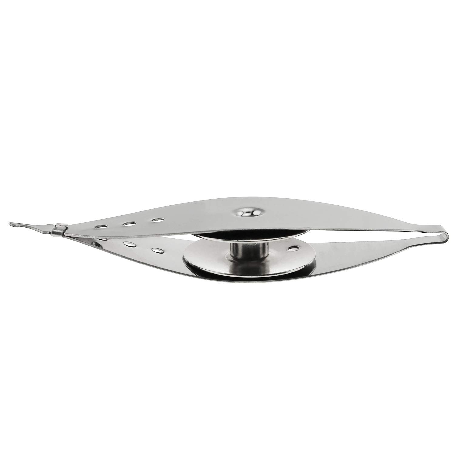 E-outstanding Metal Shuttle 2PCS Silver Metal Needle Tattings