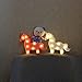 Pooqla White Unicorn Shaped Animal Light Table Lamp 3D Marquee Unicorn Sign Marquee Letter Nightlight Home Decoration Battery Operated
