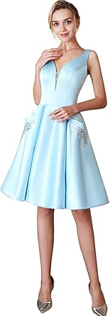 ice blue homecoming dresses