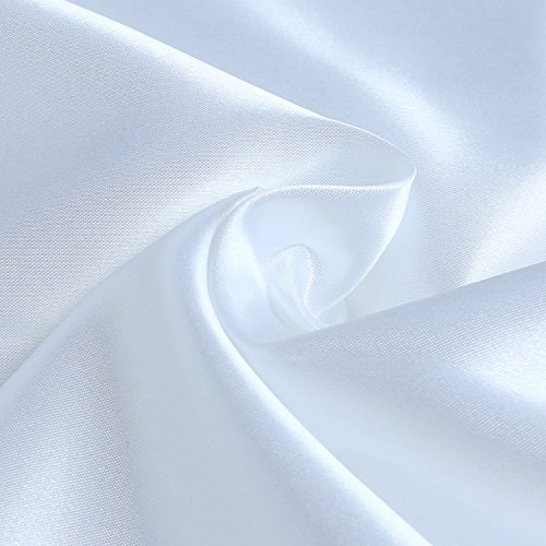 東レラルサテン 生地 巾92cm×5m切売カット白 A8000-FB-5M ハロウィンコスプレ材料 ポリエステル全35色 手芸・ハンドメイド用品