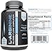 Pure Label Nutrition L Arginine Capsules, Nitric Oxide Booster, Amino Acid Supplement for Men and Women, Helps Build Muscle & Strength and Boost Energy, Blood Flow Support - 180 caps