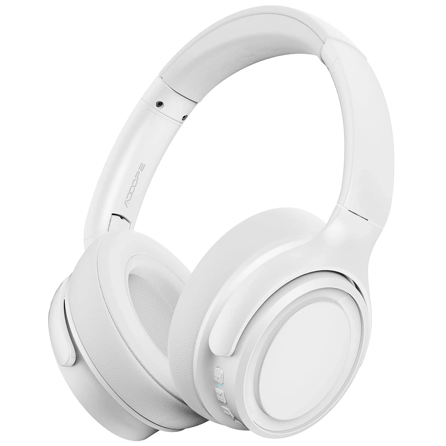 Photo 1 of ADOOPE Wireless Headphones | 94dB Volume Limited Hearing Protection | Built-in Mic | Bluetooth 5.3 | Foldable & Durable Headset for School, Travel | Ideal Back to School Gift for Kids(White)