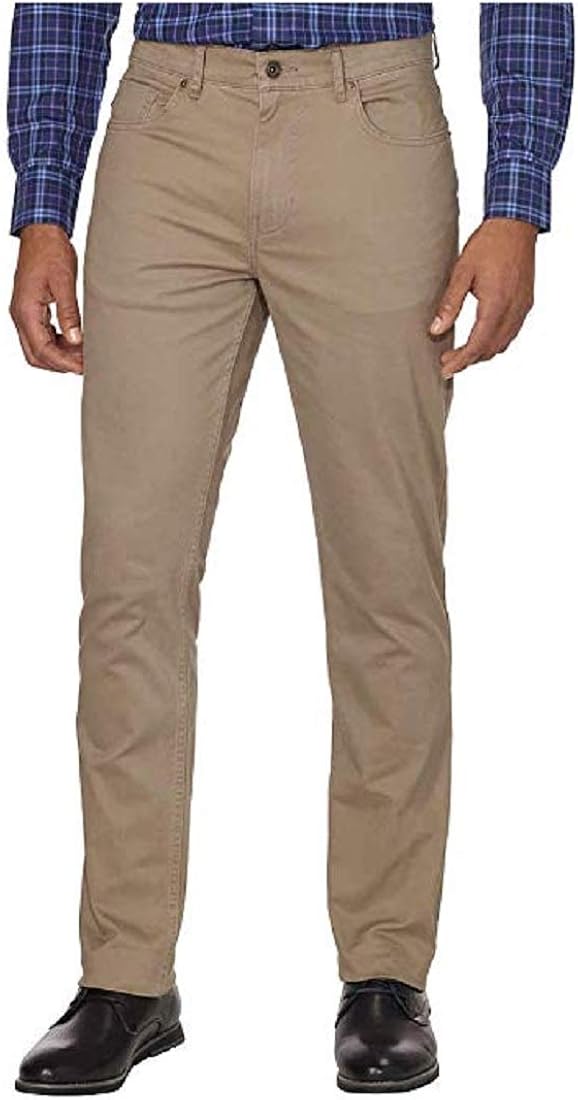 dkny men's brushed twill pant
