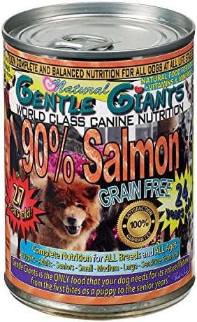 GENTLE GIANTSAll Natural Grain Free 90% Salmon, 13Oz, Case Of 12