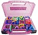 Life Made Better Carrying Organizer Case, Compatible with Magformers and Magna Tiles, Playset Organizer (Pink)