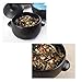 Korean Traditional Ceramic Rice Cooker with Lid, Earthenware Rice Cooker, Japanese Style Donabe Rice Cooker