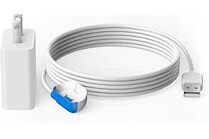 SGEOYPIL Magnetic Clip Charger for GPS Pet Tracker Compatible with Tractive GPS Location Smart Pet Activity Tracker Replacement Portable Wireless USB Charging Base (White)