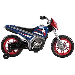 captain america bike with training wheels