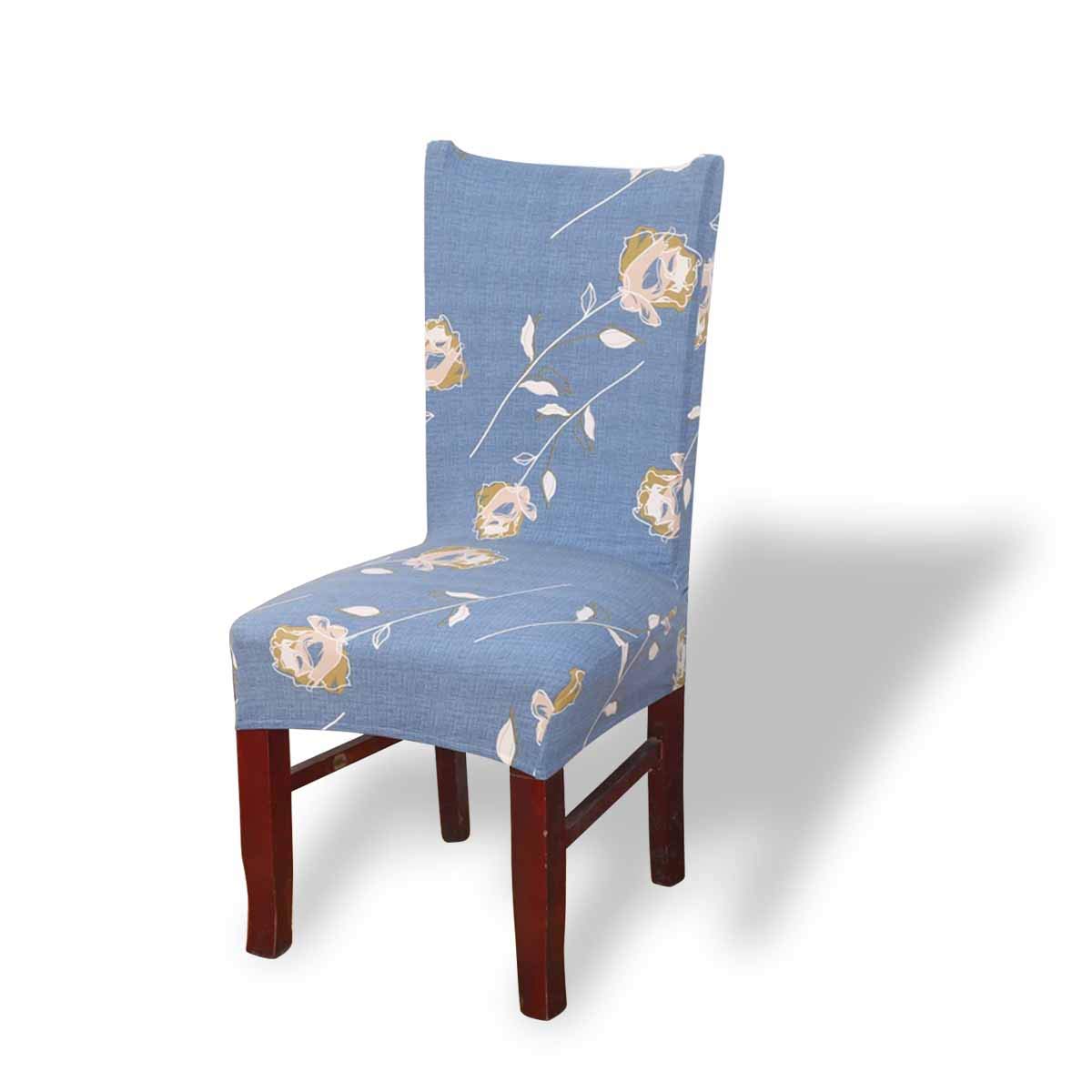 xinfe Fundas para Sillas Pack de 6 Elasticas Comedor Cubiertas para