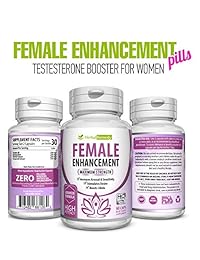 Natural Herbal - Complemento de deseo hembra – Píldora mágica para mujer – potenciador de...