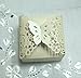 KAZIPA 50pcs Laser Cut Butterfly Favor Boxes, 2.6