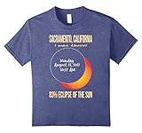 Sacramento, California 2017 Eclipse Souvenir T Shirt