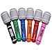 TINKSKY 6pcs Inflatable Plastic Microphone 33CM Party Favor Kids Toy (Random Color)