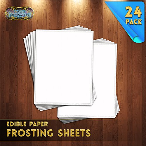 Tasty Imaginations Apprentice Frosting Sheets - 8.5x11 - 24-Pack - Thumbnail 6