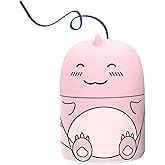 MOGOXION Toilet Bowl Cleaners Automatic Toilet Cleaner for Inside the Bowl Bathroom Toilet Tank Cleaner Dinosaur Shape Design Household with Rope Toulet Cleaning Supplies - Pink Peach Scent