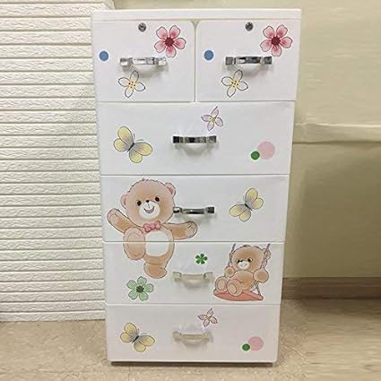 Thetickletoe Diy 5 Layers Thickened Fiber Plastic Cartoon Happy