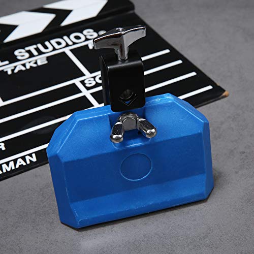 Jam Block, Blue Musical Percussion Block, Latin Drum Instrument