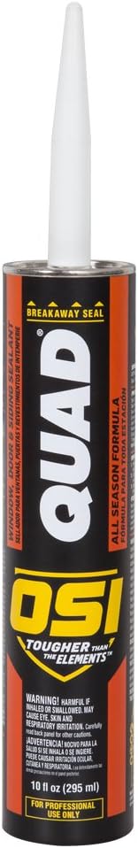 OSI QUAD Beige 438 Window, Door and Siding Sealant 10-Fluid Ounce Cartridge (1636983)