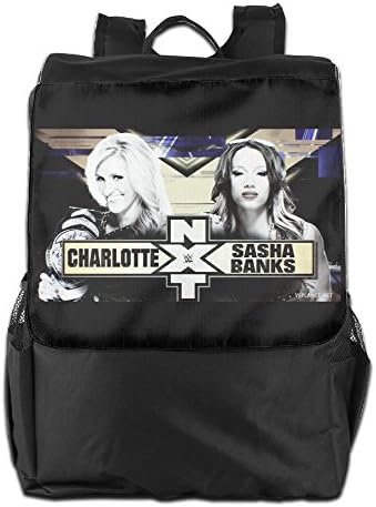 Wwe Sasha Banks Vs Charlotte Backpack Knapsack Rucksack Laptop Computer Shoulder Bag Daypacks Packsack Military Sport Camping Hiking