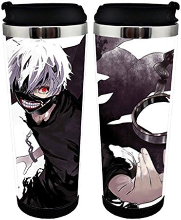Anime Cosplay Tokyo Ghoul Travel Coffee Mugs Cartoon Milk Cups Christmas Birthday Best Gift (D)