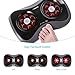 Naipo Shiatsu Foot Massager with Heat Electric Feet Massage Machine Roller Relieve Plantar Fasciitis Pain- 6 × 2 Rotating Node One-Button Control and Portable for Home Office