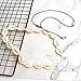 MUYOU Cowrie Shell Choker Necklace for Women Boho Shell Pendant Necklace Corded Seashell Necklace Cowry Collar Necklace Shell Beach Jewelry for Womens (White and Black)