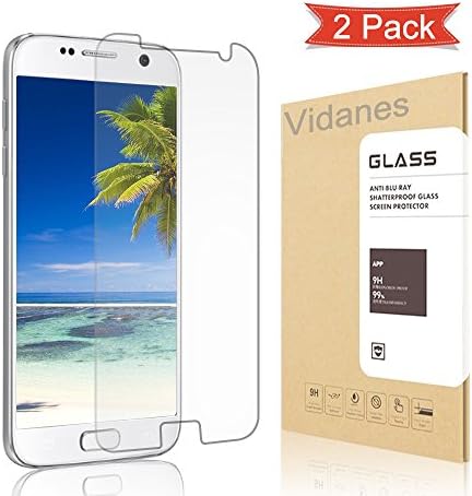[2-Pack] Sumsung Galaxy S7 Screen Protector,Vidanes Glass Screen Protector [Tempered Glass] HD Clear Glass Screen Protector for Sumsung Galaxy S7 Screen Protecto