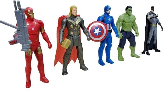 superhero action figure collection