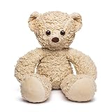 Bears for Humanity Organic Sherpa Bear Plush Animal Toy, Cream, 16