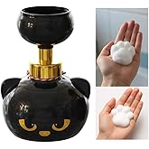 Cat Paw Print Soap Shampoo Foam Dispenser - Refillable Cute Soap Pump Foamer for Kitchen Bathroom