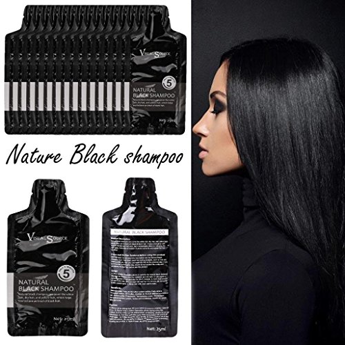 Instant Hair Dye Black Hair Shampoo Natural Instincts Lasting Practical Lasting Practical Hair Color Black Ammonia Free (Black)