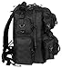 NPUSA Mens Hiking Molle Tactical 2L Liter Hydration Ready 15 Inch Laptop Backpack Bag with Flashlight