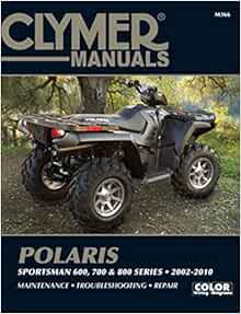POLARIS SPORTSMAN 700 & 700 EFI ATV REPAIR SHOP & SERVICE MANUAL - For