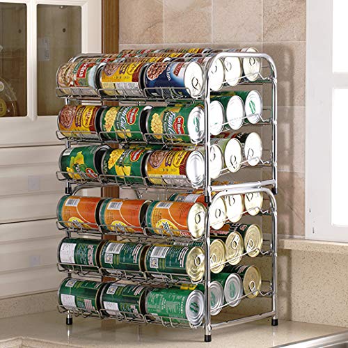 FlagShip Pantry Food Can Rack Organizer, 3Tier Stackable Soup